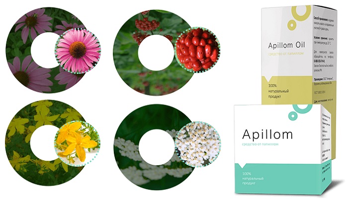 Apillom Oil от папиллом и бородавок: лучшее в мире средство с полезными растительными вытяжками!