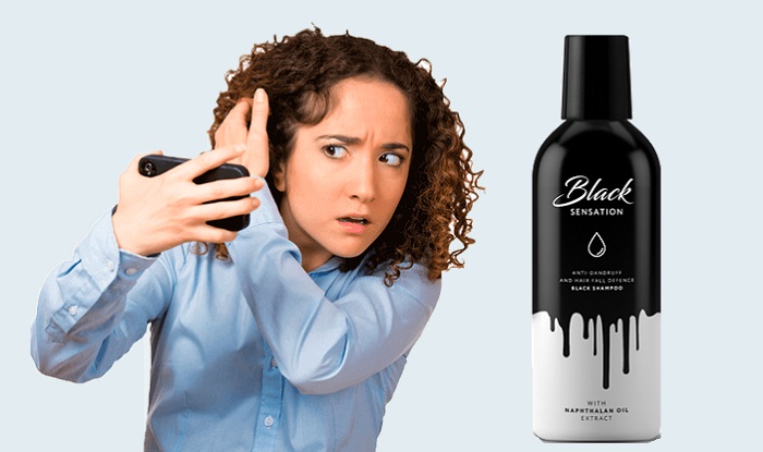 Black Sensation против перхоти и выпадения волос: забудьте про зуд и неопрятный вид!