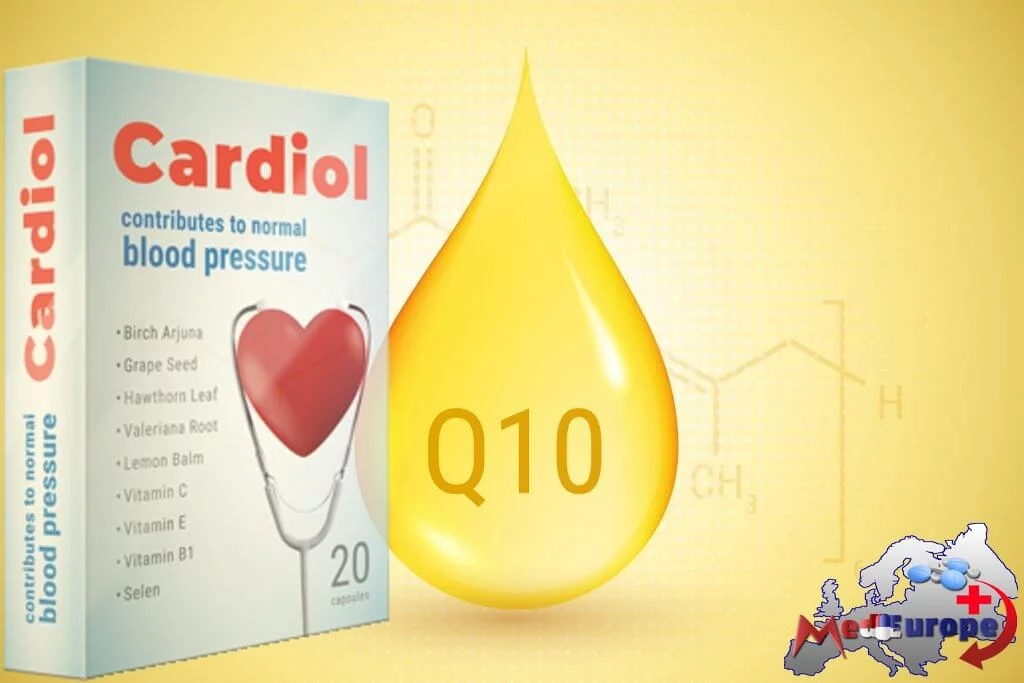 Cardiol для сердца - Кофермент Q10 Коэнзим
