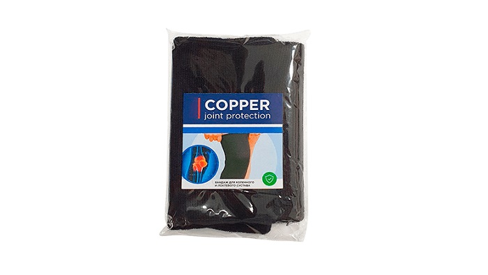 COPPER JOINT PROTECTION бандаж для суставов: поможет сохранить здоровье опорно-двигательного аппарата!
