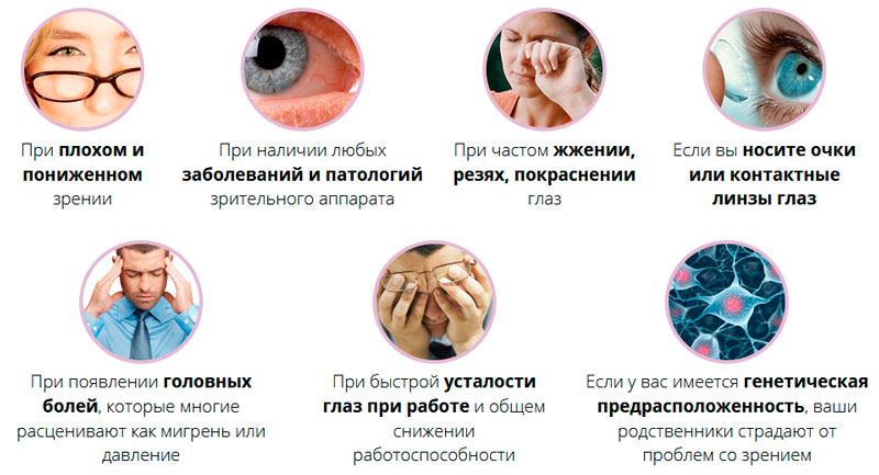 Симптомы при которых глазам нужна помощь