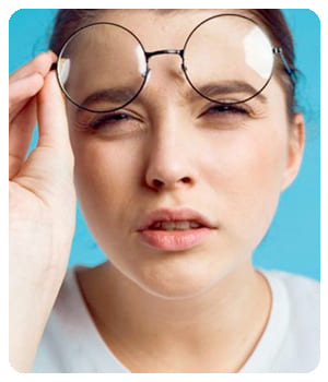 Ухудшение зрения до применения препарата Ocularix.