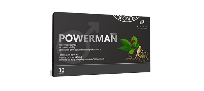 Powerman для потенции: дарит космические ощущения от секса!
